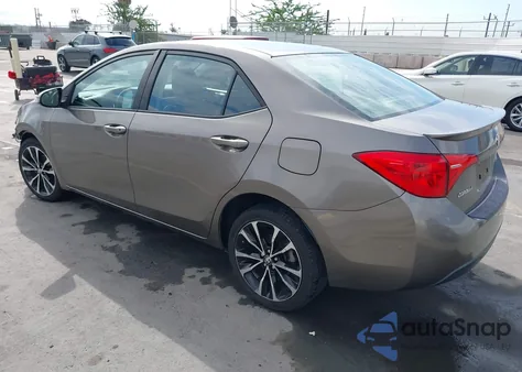 2017 Toyota Corolla Se from USA, damaged, VIN 5YFBURHE9HP736745